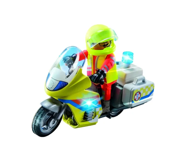 Clearance City Life 71205 Soccorritore Con Moto Per Bambini Dai 4 Anni In Su Set Costruzioni