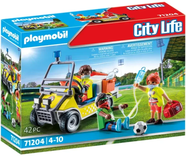 Best City Life 71204 Veicolo Di Soccorso Per Bambini Dai 4 Anni In Su Set Costruzioni