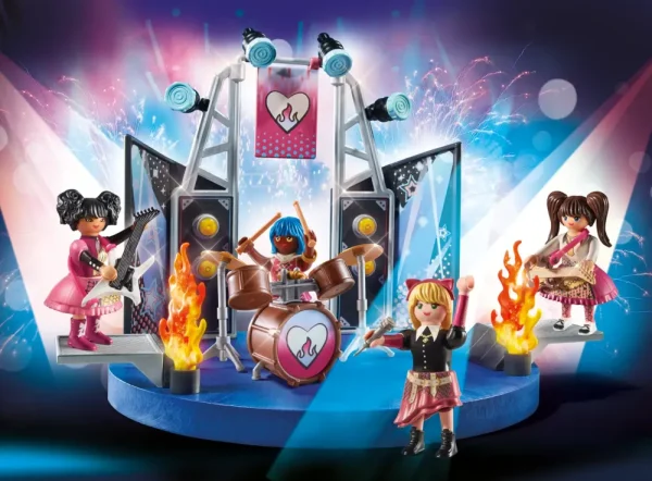 Online City Life Promo Pack Rock Band Per Bambini Dai 4 Anni In Su Set Costruzioni
