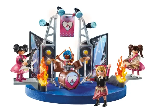 Online City Life Promo Pack Rock Band Per Bambini Dai 4 Anni In Su Set Costruzioni