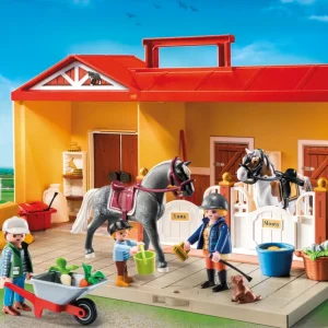 New Country 71393 Maneggio Portatile Per Bambini Dai 4 Anni Costruzioni Bambini