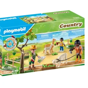 Cheap Country 71251 Passeggiata Con Gli Alpaca Per Bambini Dai 4 Anni In Su Set Costruzioni