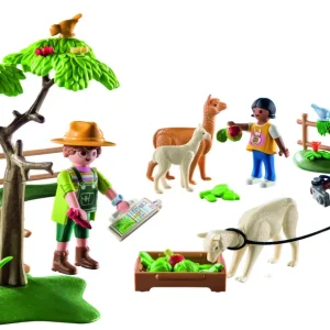 Cheap Country 71251 Passeggiata Con Gli Alpaca Per Bambini Dai 4 Anni In Su Set Costruzioni