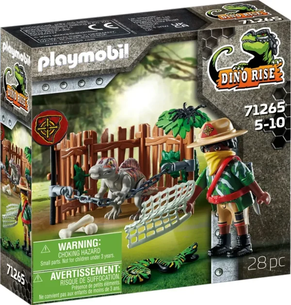 New Dino Rise 71265 Spinosauro Cucciolo Giocattolo Per Bambini Dai 5 Anni Set Costruzioni
