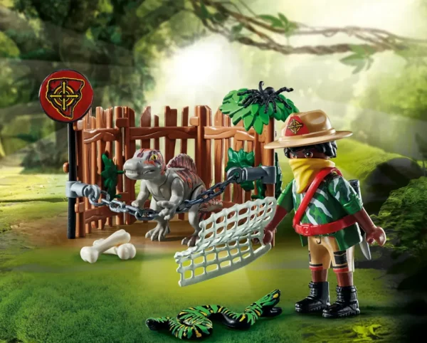 New Dino Rise 71265 Spinosauro Cucciolo Giocattolo Per Bambini Dai 5 Anni Set Costruzioni
