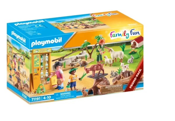 Store Family Fun 71191 Lo Zoo Dei Piccoli Giocattolo Per Bambini Dai 4 Anni In Su Set Costruzioni