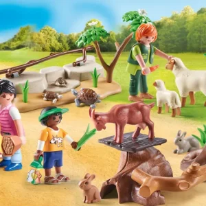 Store Family Fun 71191 Lo Zoo Dei Piccoli Giocattolo Per Bambini Dai 4 Anni In Su Set Costruzioni