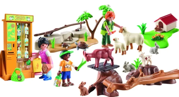 Store Family Fun 71191 Lo Zoo Dei Piccoli Giocattolo Per Bambini Dai 4 Anni In Su Set Costruzioni