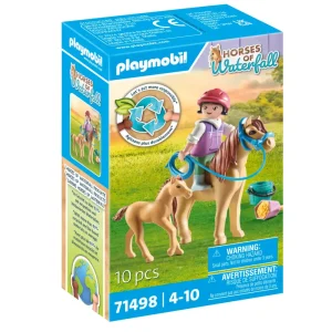 Flash Sale Horse Of Waterfall 71498 Bambina Con Pony E Puledro Per Bambini Dai 4 Anni Costruzioni Bambini