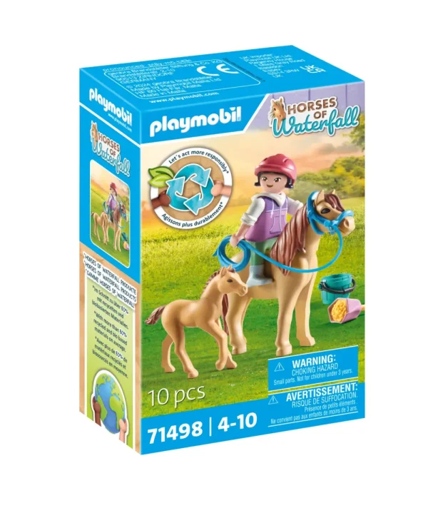 Flash Sale Horse Of Waterfall 71498 Bambina Con Pony E Puledro Per Bambini Dai 4 Anni Costruzioni Bambini