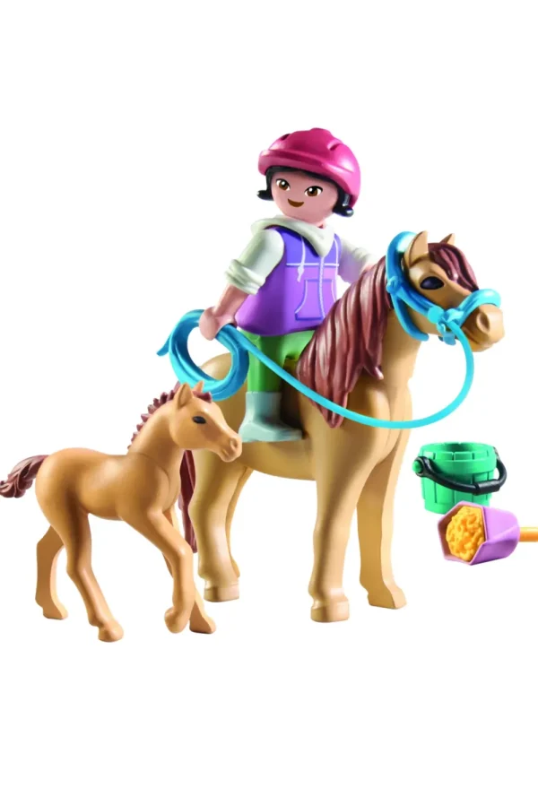 Flash Sale Horse Of Waterfall 71498 Bambina Con Pony E Puledro Per Bambini Dai 4 Anni Costruzioni Bambini