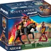 New Novelmore 71213 Guerrieri Di Burnham Cavaliere Di Fuoco, Giocattolo Per Bambini Dai 4 Anni In Su Set Costruzioni