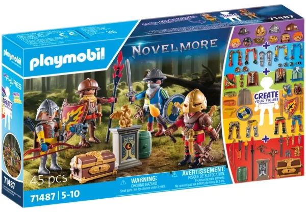 Hot Novelmore My Figures 71487: Cavalieri Per Bambini Dai 4 Anni Costruzioni Bambini