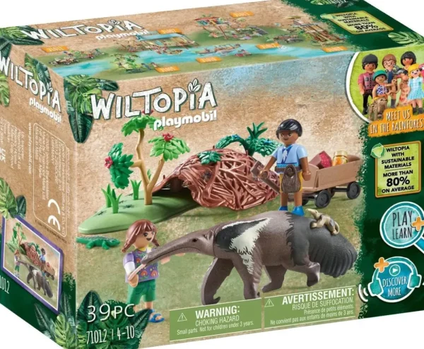Shop Wiltopia 71012 Formichiere Della Amazzonia, Con Animali Giocattolo, Giocattolo Sostenibile Per Bambini Dai 4 Anni In Su Mondi Immaginari