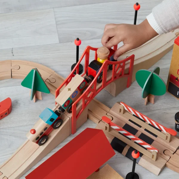 Sale Playset Trenino Con Pista E Citta Mondi Immaginari