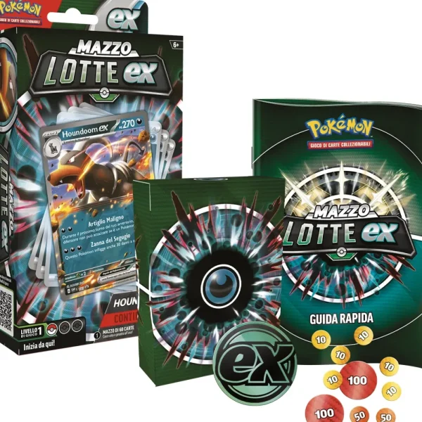 Store Mazzi Lotte Ex Melmetal-Ex E Houndoom-Ex Giochi Di Carte