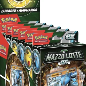 Best Mazzo Lotte Ex Ampharos-Ex / Lucario-Ex Giochi Di Carte