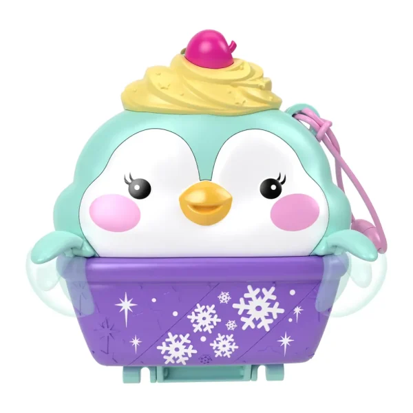 Best Sale Cofanetto Dolce Pinguino, Playset Da Viaggio Con Esterno Interattivo, 2 Micro Bambole E 12 Accessori Inclusi Mini Dolls