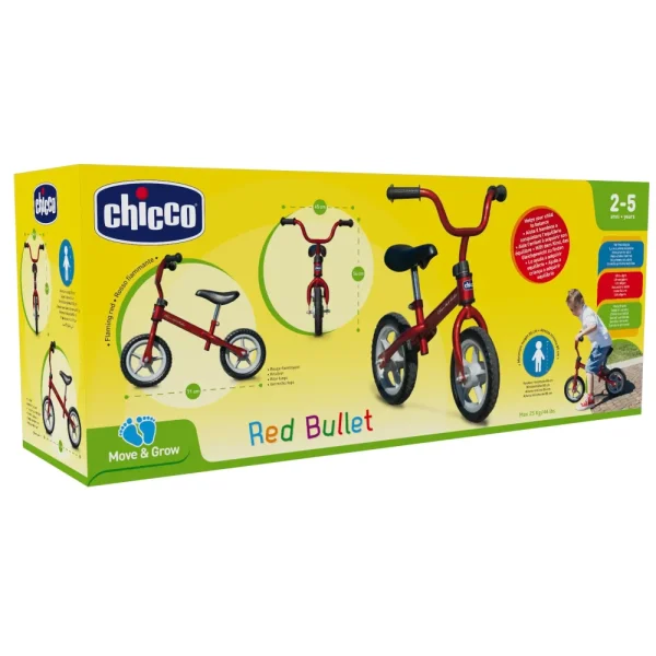 Discount Prima Bicicletta Red Bullet Tricicli E Balance Bikes