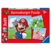 Clearance 3 Puzzle 49 Pezzi Super Mario Puzzle Per Bambini
