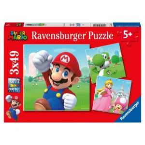 Clearance 3 Puzzle 49 Pezzi Super Mario Puzzle Per Bambini