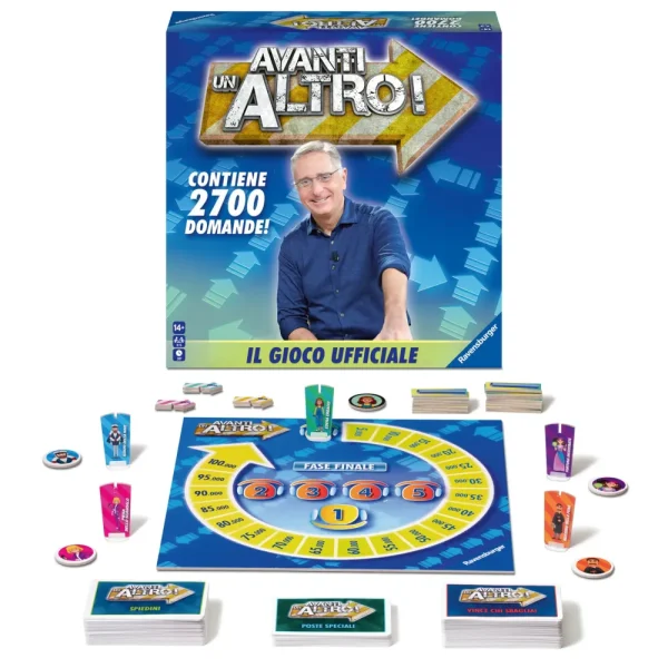 New Avanti Un Altro, Gioco Di Societa, 3-5 Giocatori, 14+ Anni Giochi In Scatola Per Famiglia