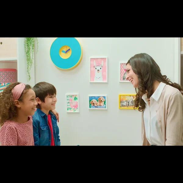 Outlet Ravensburger Per Bambini, Kit Per Dipingere Con I Numeri, 7+, Serie E, Cane E Gatto Dolce Sonno Kit Artistici E Pittura