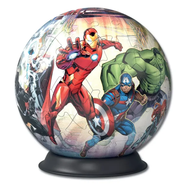 Sale Avengers, Puzzle Ball, 72 Pezzi, 6+ Anni Puzzle 3D