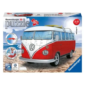 Discount Camper Volkswagen T1, 162 Pezzi, 8+ Anni Puzzle 3D
