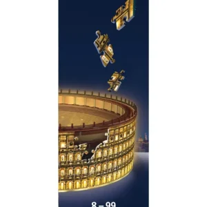 Shop Colosseo Night Edition, Roma, 216 Pezzi, 10+ Anni Puzzle 3D