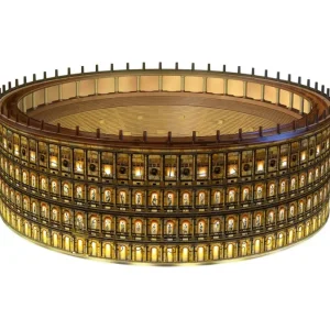 Shop Colosseo Night Edition, Roma, 216 Pezzi, 10+ Anni Puzzle 3D