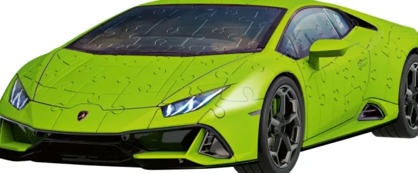 Best Lamborghini Huracan Evo Verde, 108 Pezzi, 8+ Anni Puzzle 3D