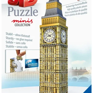 Clearance Mini Big Ben, 54 Pezzi, 8 Anni Puzzle 3D
