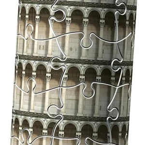 New Mini Torre Di Pisa, 54 Pezzi, 8 Anni Puzzle 3D