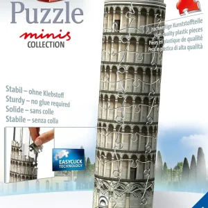 New Mini Torre Di Pisa, 54 Pezzi, 8 Anni Puzzle 3D