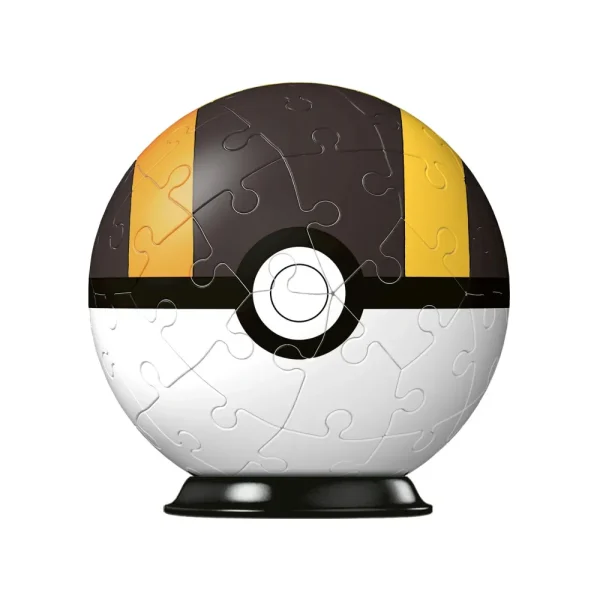 Best Sale Ravensburger 3D Puzzle Pokeball Nera E Gialla, 54 Pezzi, 6+ Anni Puzzle 3D