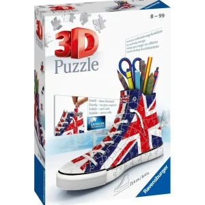 Shop Portapenne Sneaker Union Jack Edition, 108 Pezzi, 8+ Anni Puzzle 3D