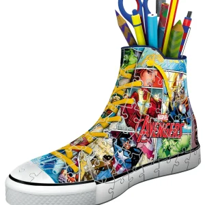 Best Sale 3D Puzzle Portapenne Sneaker Avengers, 108 Pezzi, 8+ Anni Puzzle 3D