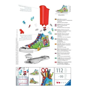 Best Sale Ravensburger 3D Puzzle Portapenne Sneaker Edition, 108 Pezzi, 8+ Anni Puzzle 3D