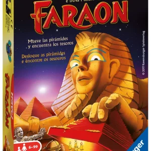 Store Faraon Travel Edition, Gioco Da Tavolo Tascabile, 2-4 Giocatori, 6+ Anni Giochi Tascabili E Da Viaggio