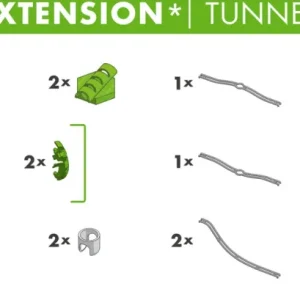 Fashion Ravensburger Tunnel, Gioco Innovativo Ed Educativo Stem, 8+ Anni, Accessorio Giochi Di Strategia