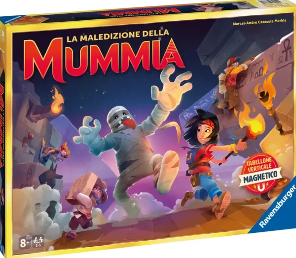 Clearance La Maledizione Della Mummia, Gioco Da Tavolo, Gioco In Scatola Per Tutta La Famiglia, Da 2 A 5 Giocatori, 8+ Anni Giochi In Scatola Per Famiglia