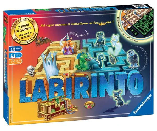 Sale Labirinto Magico Glow In The Dark, Gioco Da Tavolo, Da 2 A 4 Giocatori, 7+ Anni Giochi In Scatola Per Famiglia