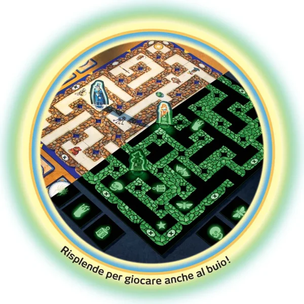 Sale Labirinto Magico Glow In The Dark, Gioco Da Tavolo, Da 2 A 4 Giocatori, 7+ Anni Giochi In Scatola Per Famiglia