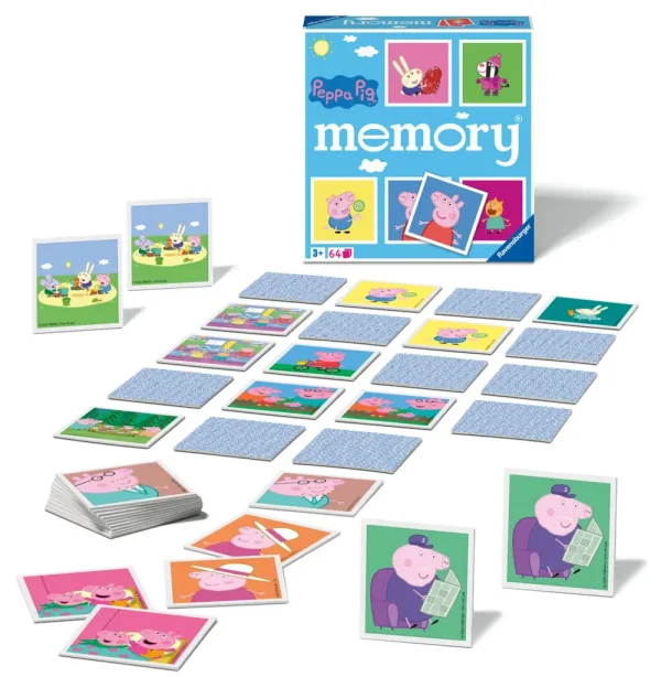Fashion Ravensburger Memory® Versione , 64 Tessere, Gioco Da Tavolo, 3+ Anni Giochi Di Carte