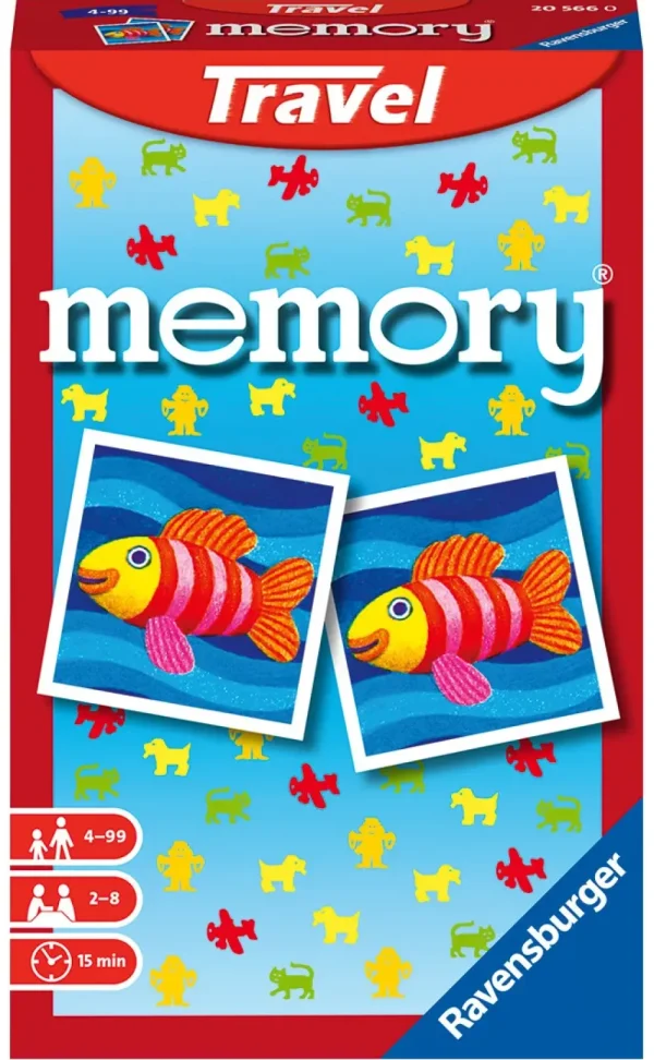 Best Sale Mini Memory Travel, Gioco Da Tavolo Tascabile, 2-4 Giocatori, 8+ Anni Giochi Tascabili E Da Viaggio