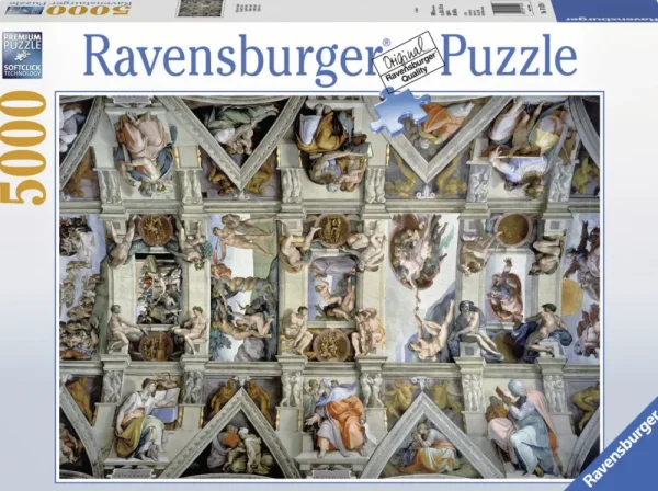 Outlet Puzzle 5000 Pezzi Cappella Sistina Puzzle 2000 Pezzi