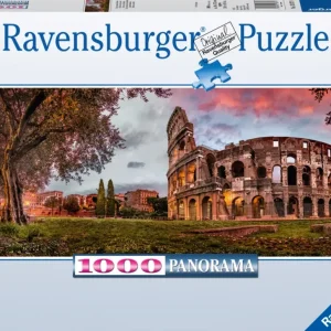 Discount Puzzle 1000 Pezzi Panorama: Colosseo Al Tramonto Puzzle 1000 Pezzi