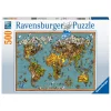 Discount Puzzle 500 Pezzi Mondo Di Farfalle Puzzle 500 Pezzi