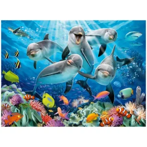 Hot Puzzle 500 Pezzi Delfini Puzzle 500 Pezzi